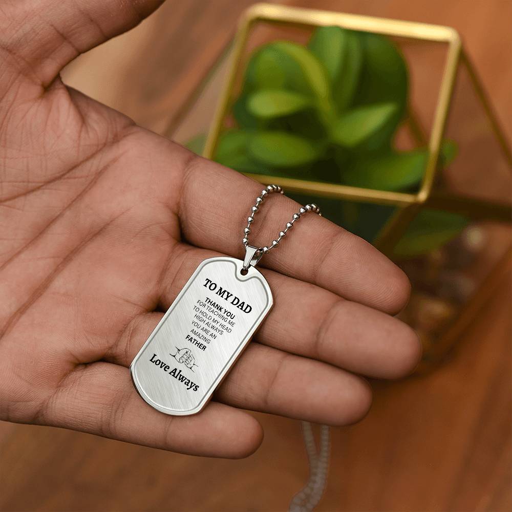 Dog Tag - You Are An Amazing Father