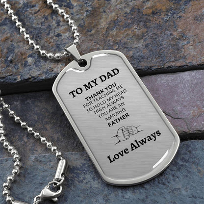 Dog Tag - You Are An Amazing Father