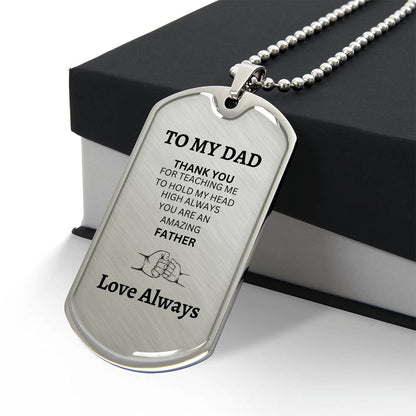 Dog Tag - You Are An Amazing Father