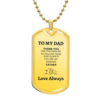 Dog Tag - You Are An Amazing Father