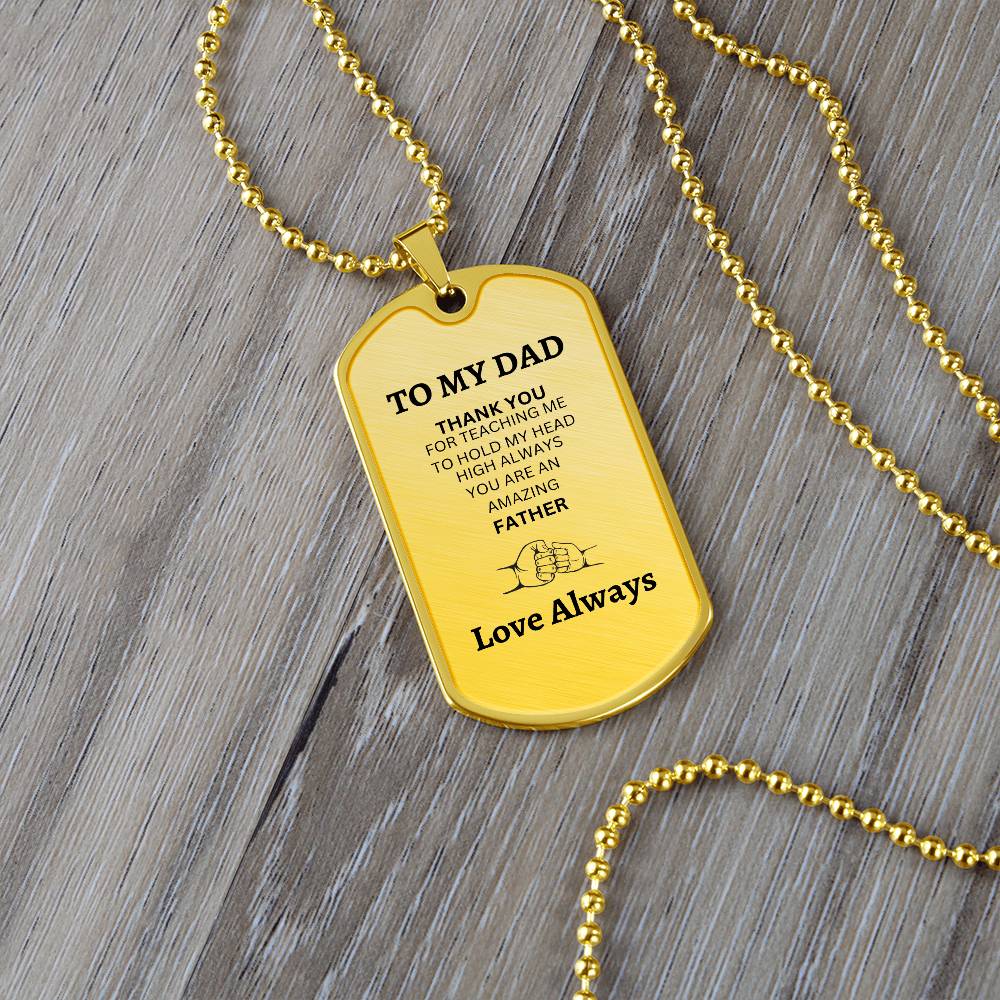 Dog Tag - You Are An Amazing Father