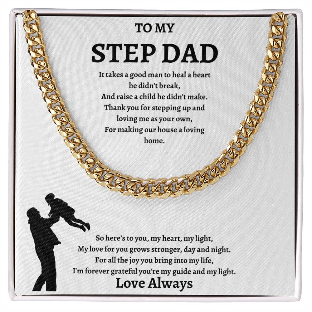 TO MY STEP DAD - I AM FOREVER GRATEFUL