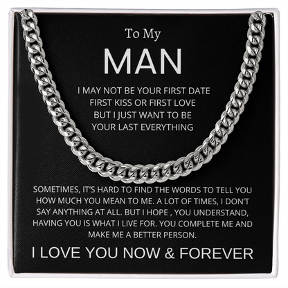 TO MY MAN - YOU COMPLETE ME