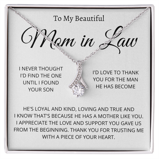 MOM IN LAW- THANK YOU