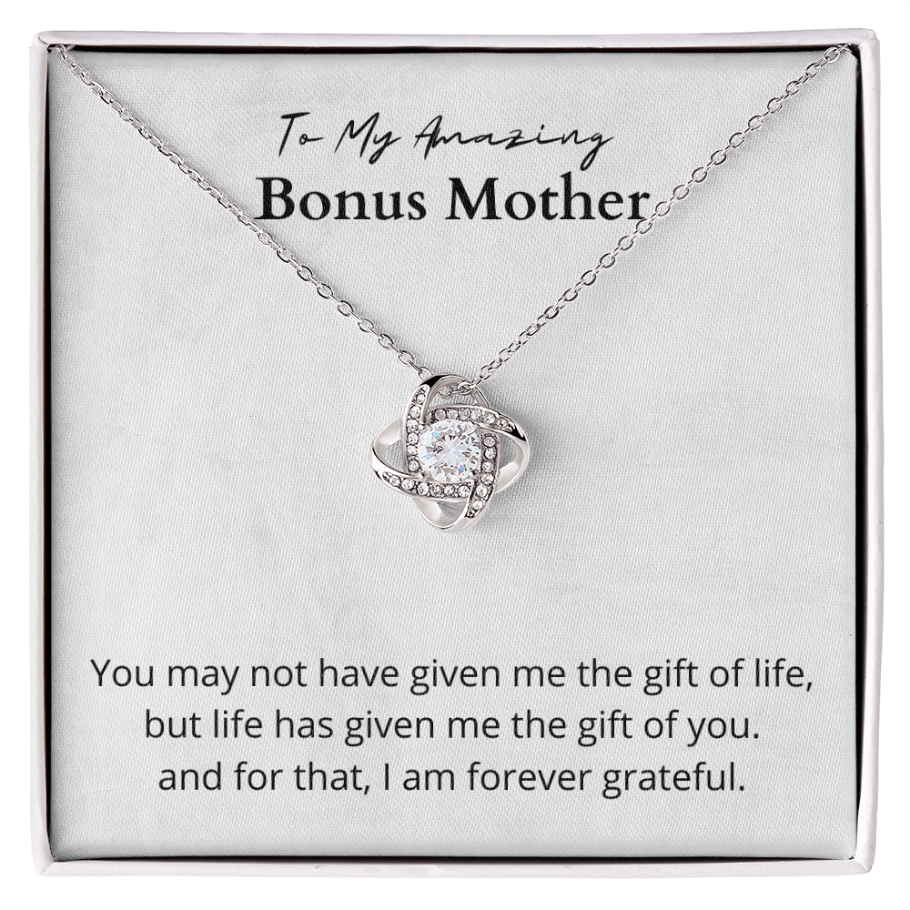 Beautiful Love Knot Necklace For Mother | Trios Gifts