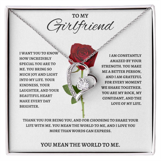 TO MY GIRLFRIEND - YOU MEAN THE WORLD TO ME