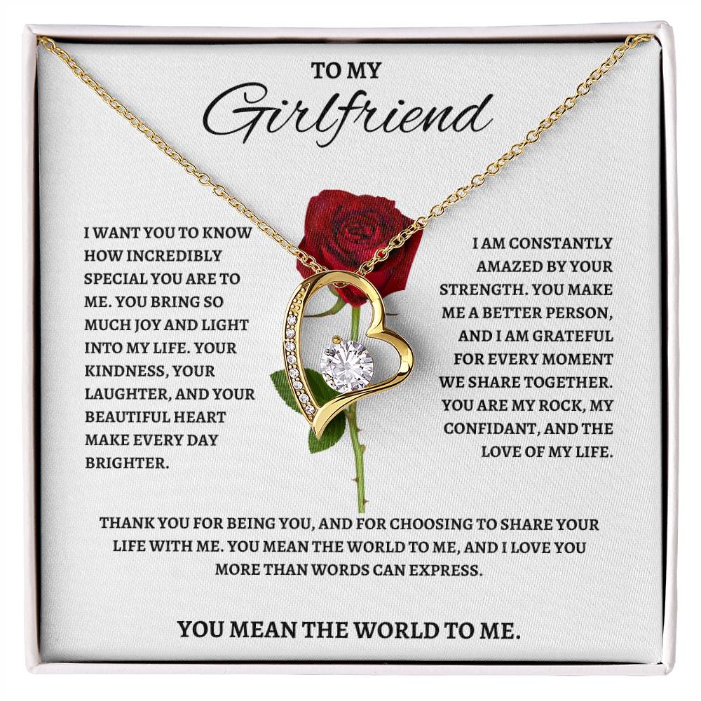 To My Girlfriend - You Mean The World To Me